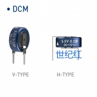 韩国KORCHIP高奇普法拉超级电容​DCM5R5104CF 5.5V-0.1F 13.5*7*5​